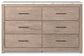 Senniberg Queen Panel Bed with Dresser and 2 Nightstands