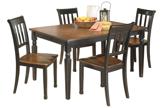 Ashley Express - Owingsville Dining Table and 4 Chairs