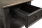 Tyler Creek Coffee Table with 2 End Tables