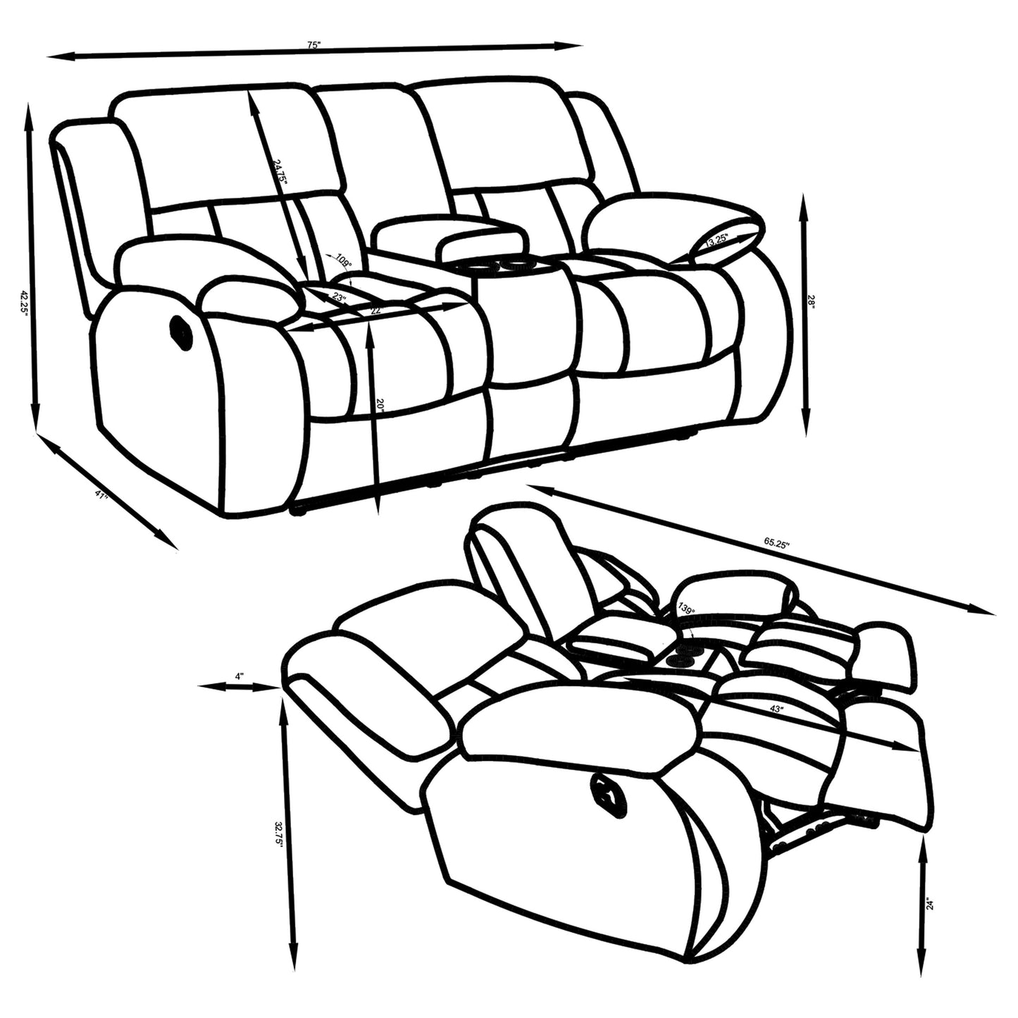 Weissman Upholstered Tufted Living Room Set
