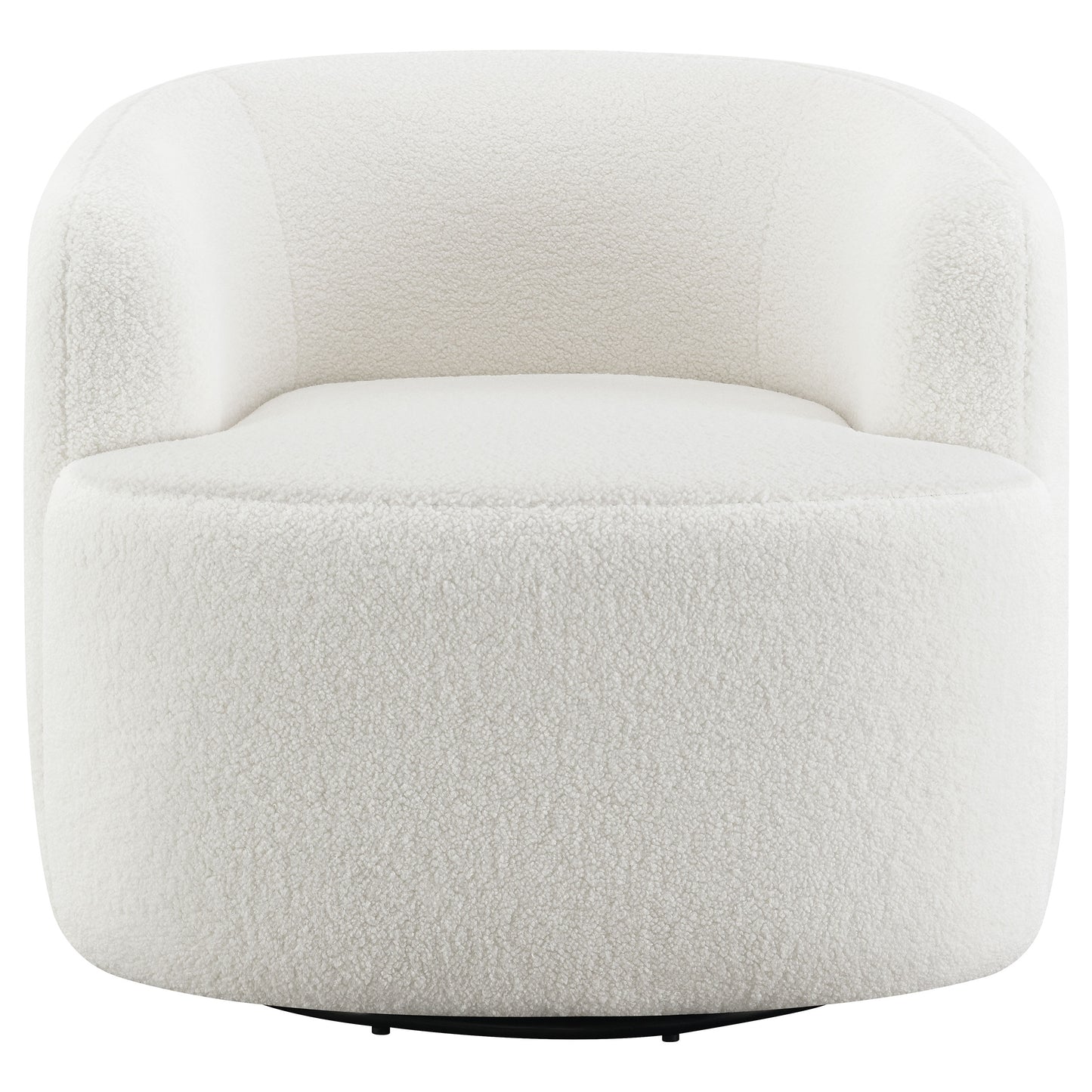 Hudson Upholstered Swivel Chair Natural